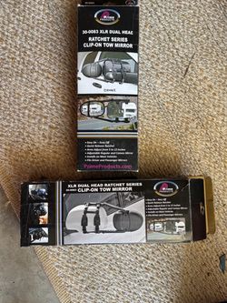 Prime Products XLR Dual Head Clip-On Tow Mirror (x2)