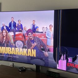 Samsung 65” Curved TV (Read Description)