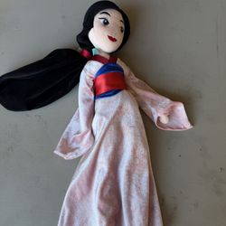 Disney Store Princess Mulan 20" Soft Plush Cloth Toy Dollie’s