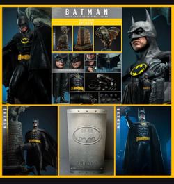 1/6 Hot Toys MMS693 Batman (1989) - Batman 2.0 (Deluxe Version) Figure