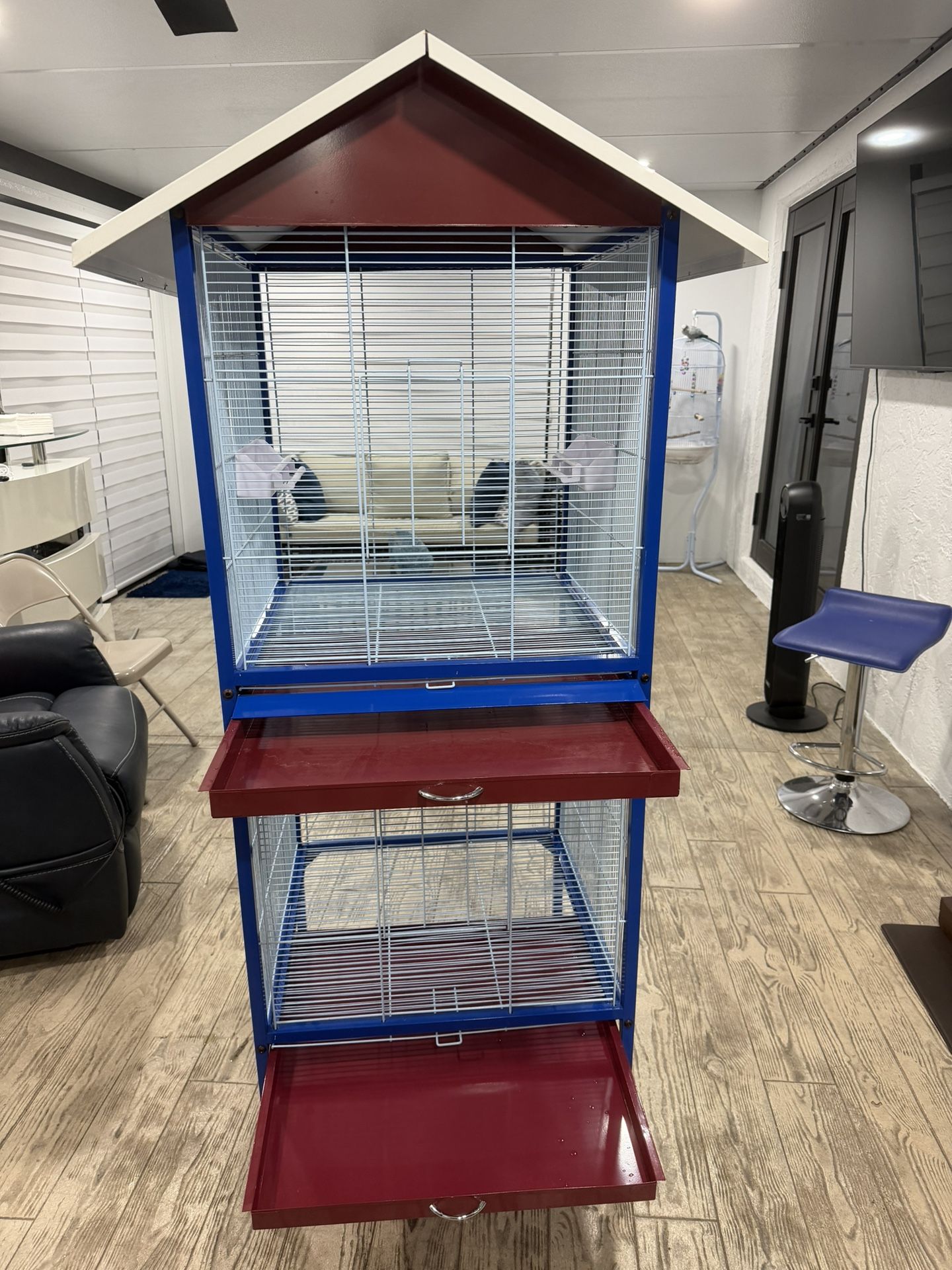 Jaula Para Pajaros(dos Pisos)