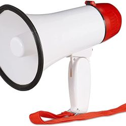 Megaphone Speakers Pro Bullhorn Handheld Siren Voice Recording 5Core 6R