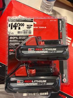 M18 batteries