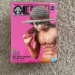 Banpresto One Piece Magazine Figure Luffy
