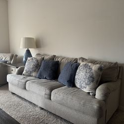 Couch & Recliner with Stand assist