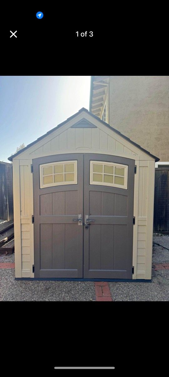 Suncast 8x12 vinyl Shed Price $1200 Delivery And Set Up Included TODAY