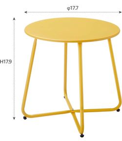 New Small Patio Outdoor Side Table