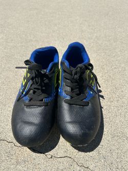 Lotto Kids Soccer Cleats Y1 Black and Blue