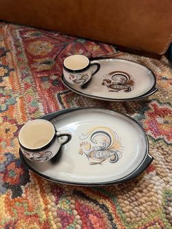 Rooster dining set mid century
