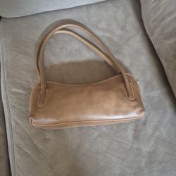 New Brown genuine Italian Handle comfy ladies Handbag
