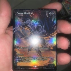 Mtg Tmnt Super Shredder Foil 