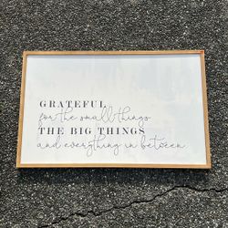 Large Hobby Lobby Rustic Farmhouse Sign