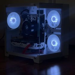 White Gaming PC