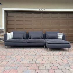 Ikea Sectional Soderhamn Grey (Free Delivery)