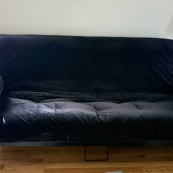 Futon w/bolster pillows