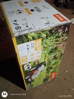 Stihl new battery operated lawn more