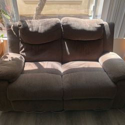 Centro reclining love seat sofa