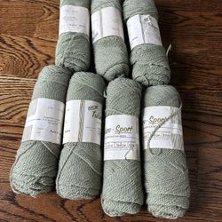 7 Pieces tulare sports pure mountain wool Yarn