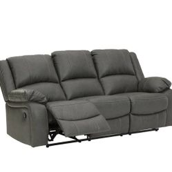 Calderwell Gray Reclining Sofa

