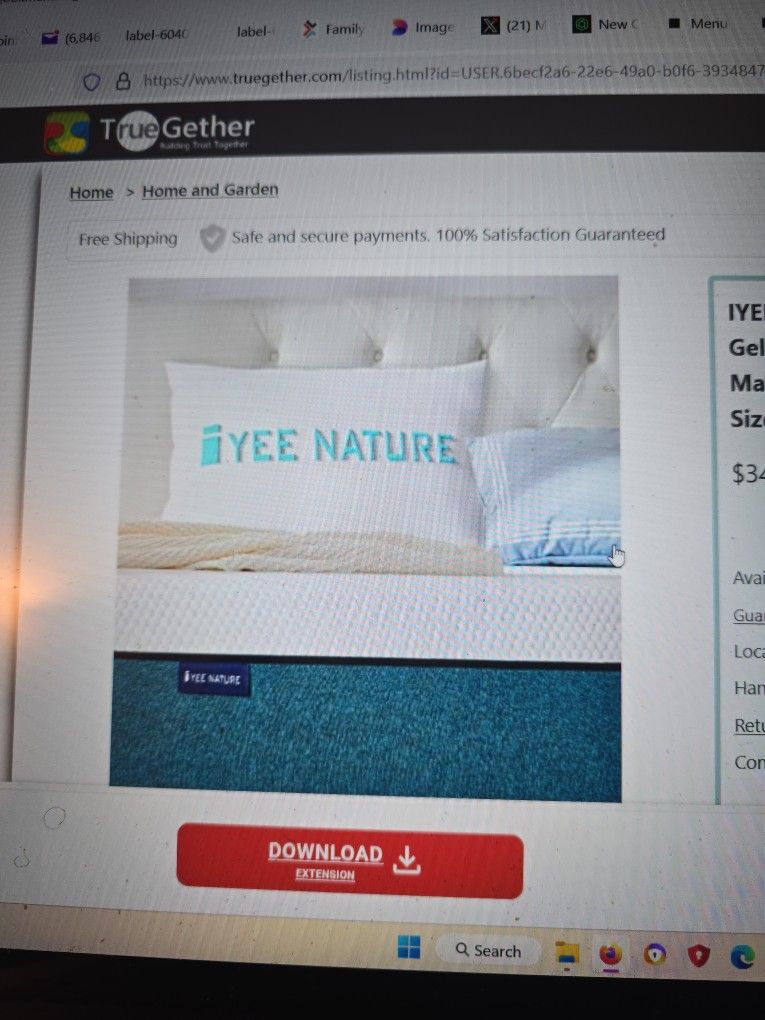 Iyee Nature Mattress