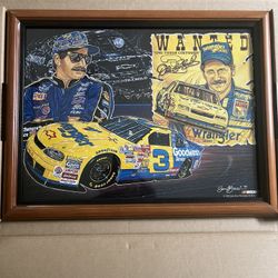 Dale Earnhardt  WANTED Photo