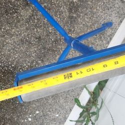5" Wide Steel Saw Cut Off Support Roller Stand Adjustable Height 22" To 36"