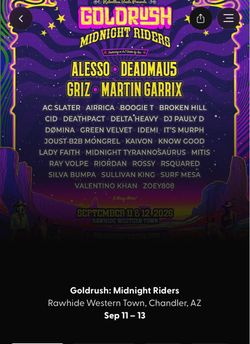 Goldrush Fest Tickets