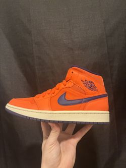 Jordan 1 Mid ‘Turf Orange Blue Void’ Size 8W 6.5M