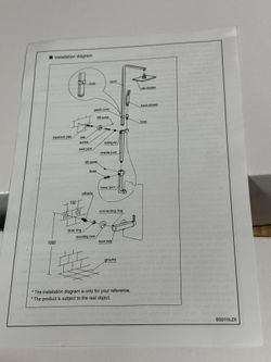 Dax Shower Panel With Hand Shower 