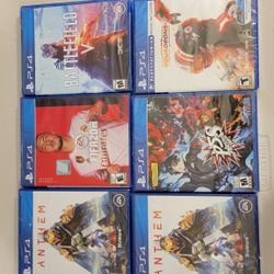 NEW PS4 GAMES- BUNDLE- GREAT GIFTS