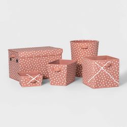 Pillowfort -Dots storage bins