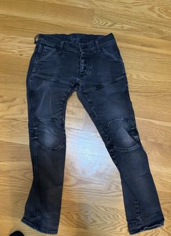 G Star Slim Fit Black 30x30 Jeans 