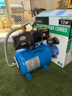 Everbilt 1/2 HP Shallow Well Jet Pump with 6 gal. Tank