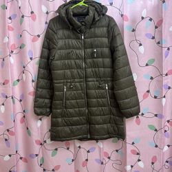 Woman’s Green Jacket 