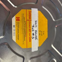 Original Vintage Production Film for the movie Hell House. There are 26 film canisters with the production film inside.