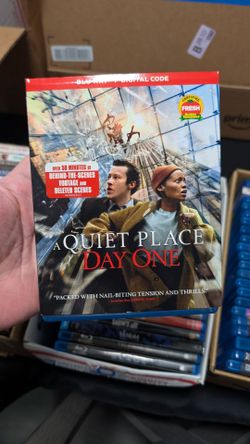 A Quiet Place Day One Blu-ray with slipcover