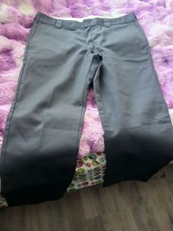 Charcoal grey Dickies slim straight, 36/30