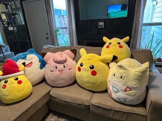 Pokemon Squishmallows (40 each large, 20 each small)
