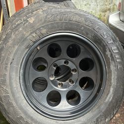 6x5.5” Wheels And Tires