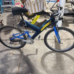  Cannondale Mountain Fiber Carbon Z Shock Bike Please Look At All Photo 