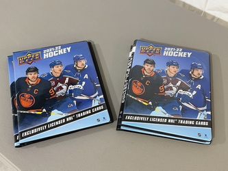 Upper Deck Hockey Starter kit binders