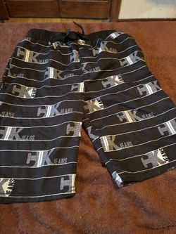 Boys Blue Shorts Sleeve Pants 