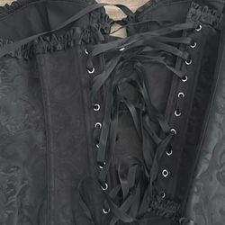 Black Corset Xxl