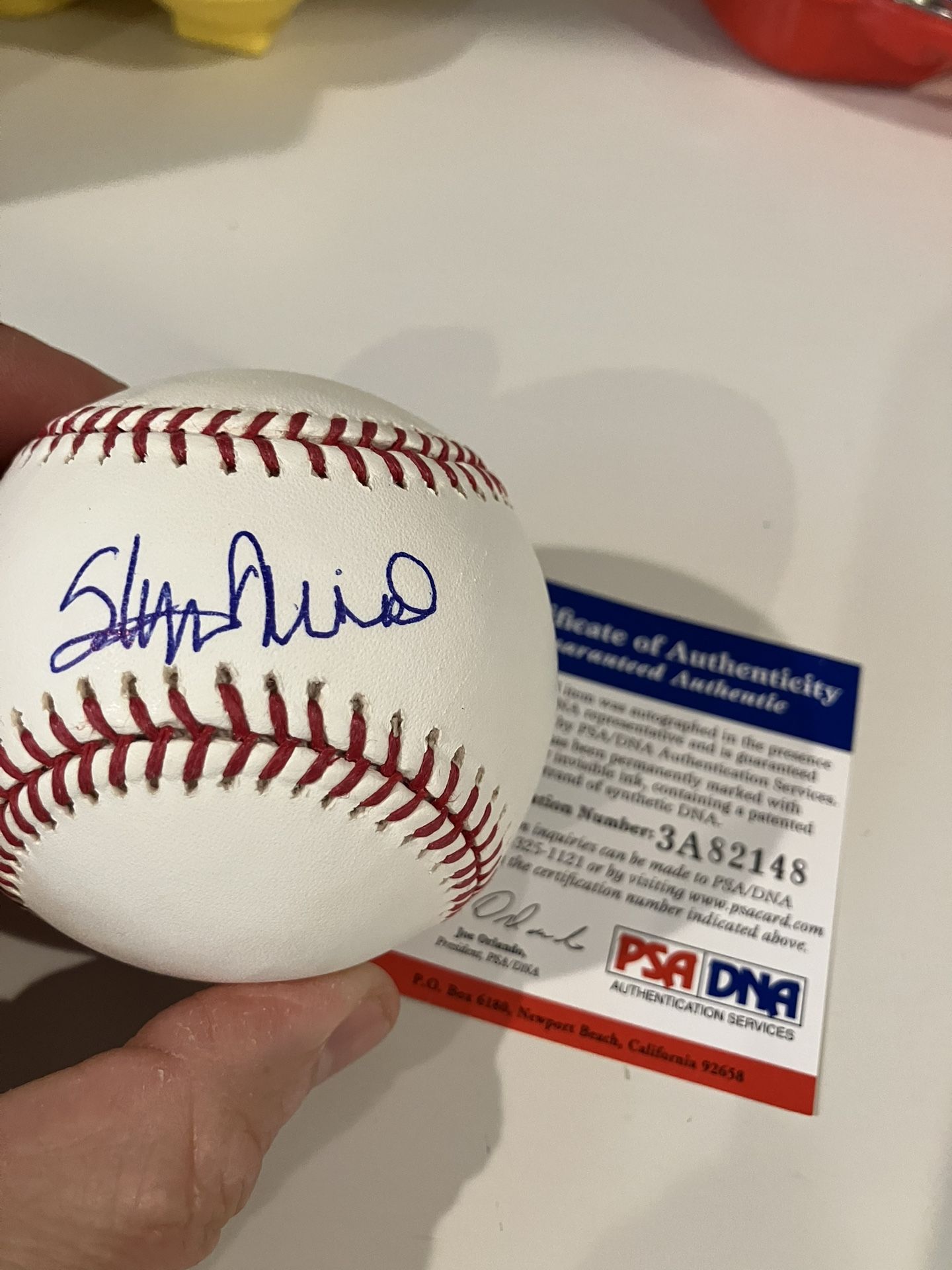 Stan Musial PSA Signed Baseball