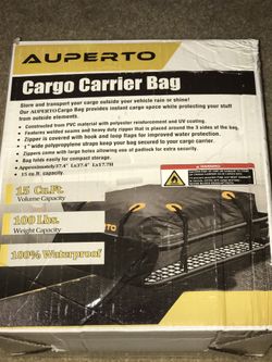 Cargo carrier bag