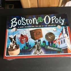 Boston Opoly Board Game NEW