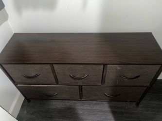 BROWN STORAGE CABINET