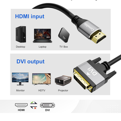 HDMI dvi adapter amazon basics 15 feet
