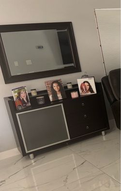 Credenza with Mirror