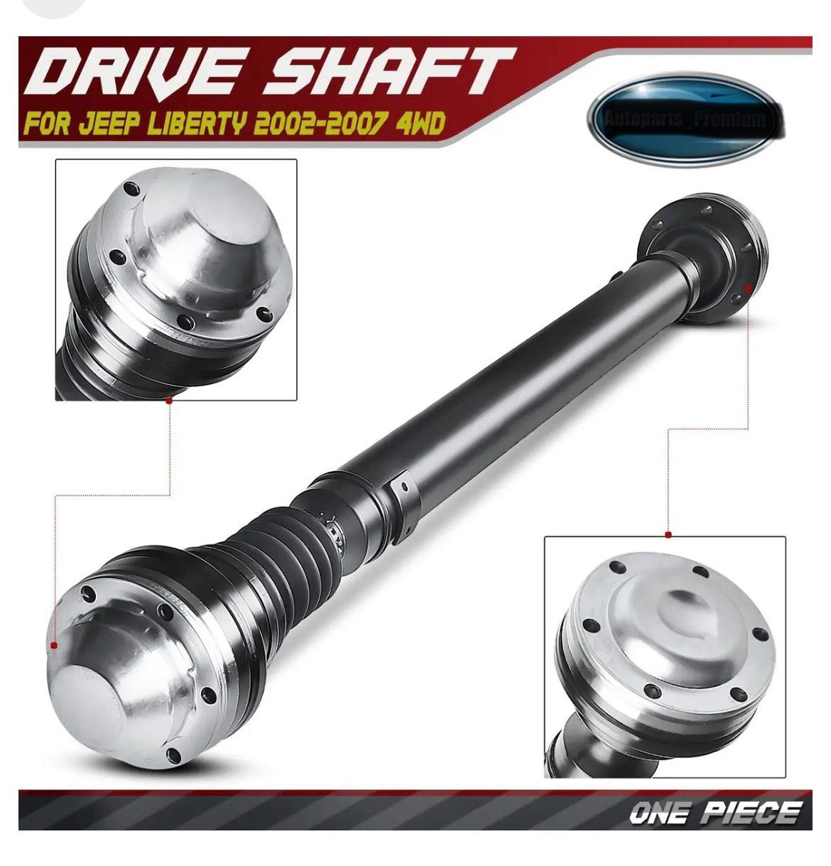 Front Drive Shaft Assembly for Jeep Liberty 2002 to 2007